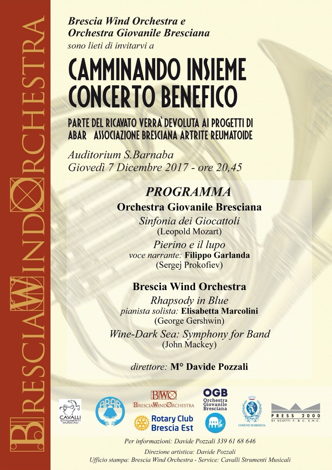 CAMMINANDO INSIEME CONCERTO BENEFICO