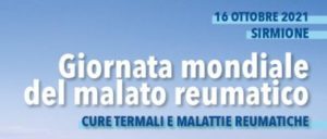 GMMR GIORNATA MONDIALE MALATO REUMATICO 2021 SIRMIONE