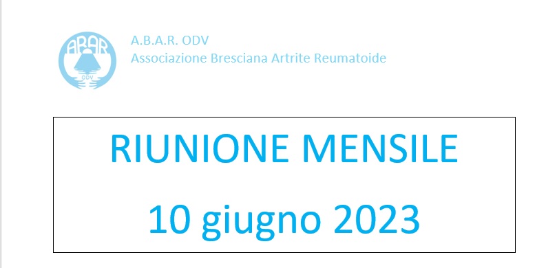 RIUNIONE MENSILE